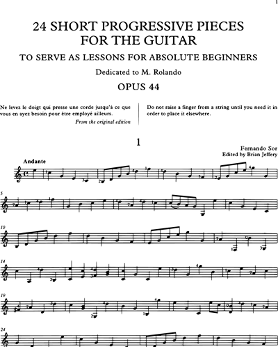 The New Complete Works for Guitar, Volume  6