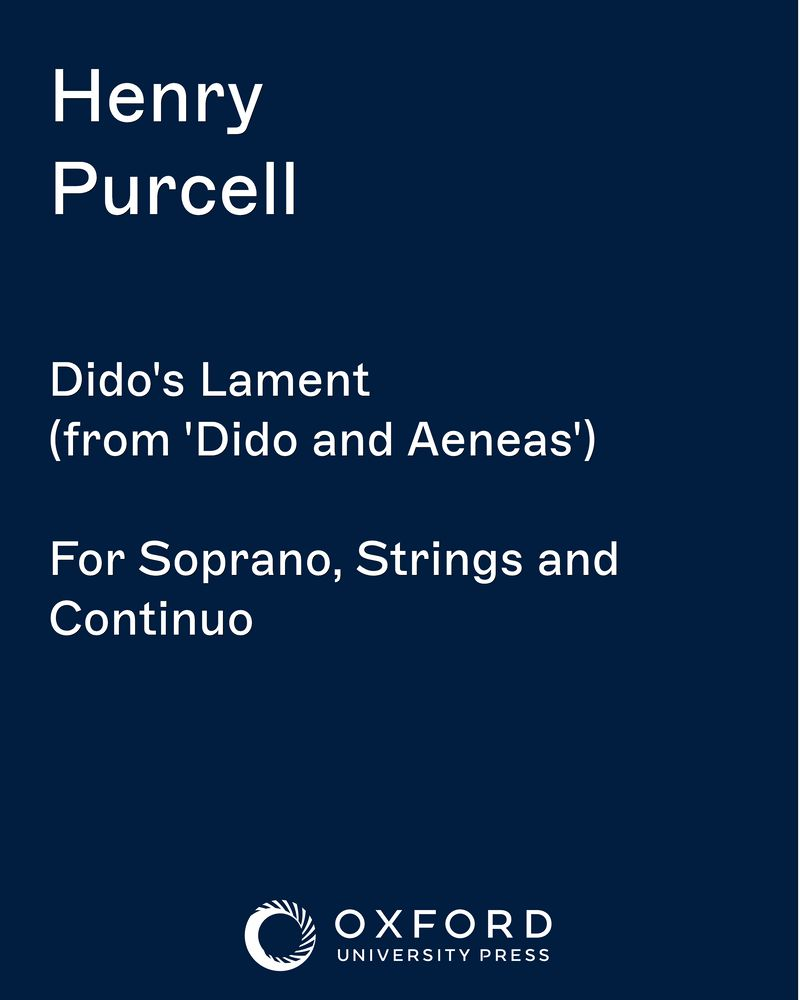 Dido's Lament (from 'Dido and Aeneas')