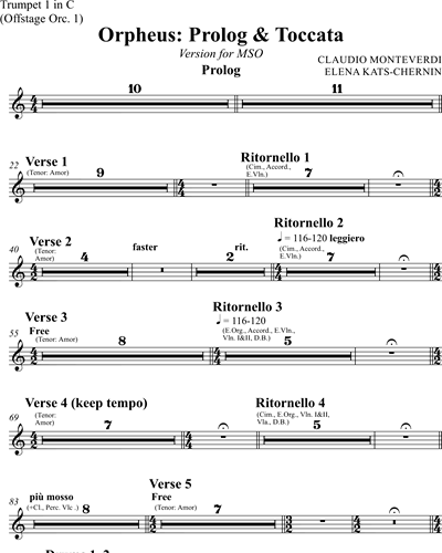 Trumpet 1 in C