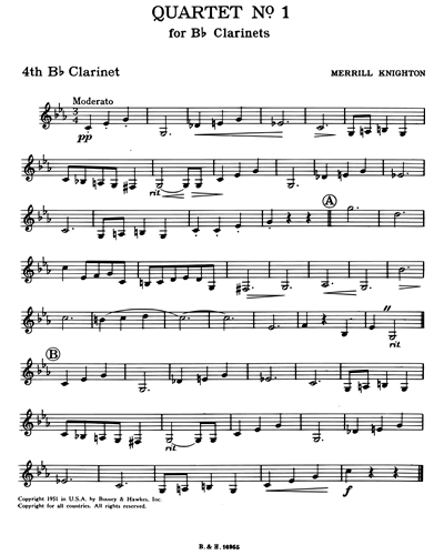 Clarinet 4 in Bb