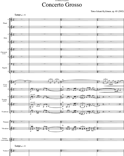 Concerto Grosso, op. 65