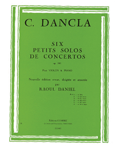 Petit Solo de Concerto No. 1 in G major, op. 141