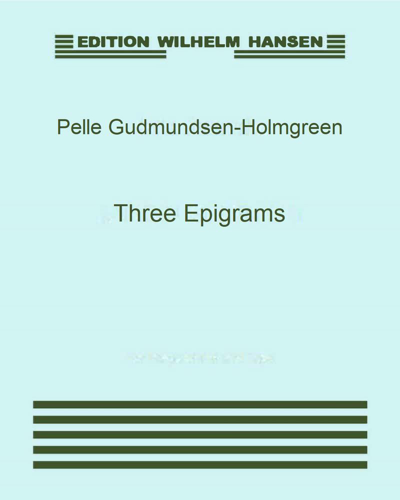 Three Epigrams