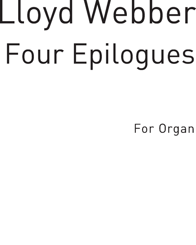 Four Epilogues