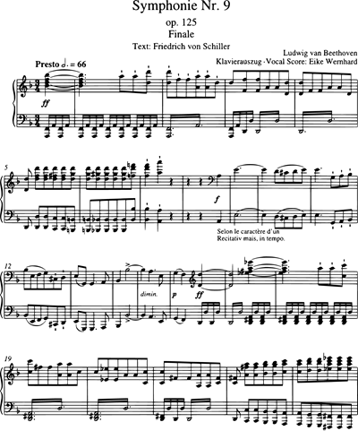 Symphony No. 9 in D minor, op. 125