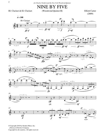 Clarinet in Bb/Clarinet in Eb