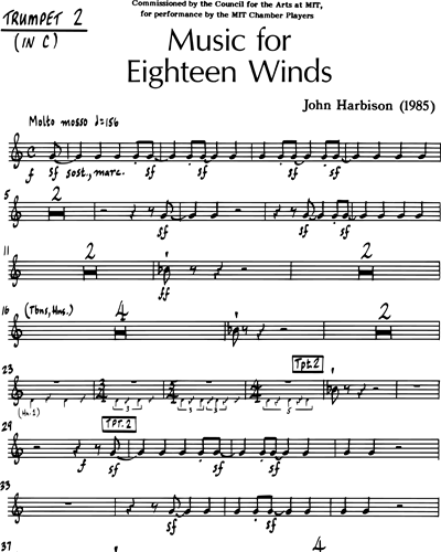 Music for 18 Winds