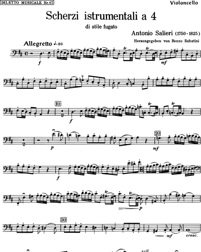 Scherzo for Four in Fugue Style