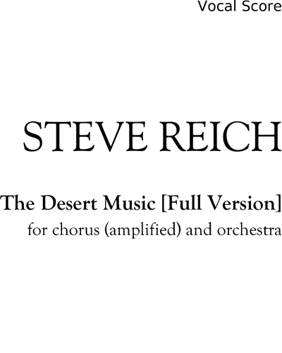 The Desert Music [Full Version]