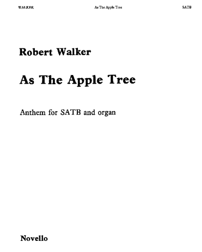 As the apple tree