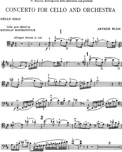 Concerto for Cello and Orchestra
