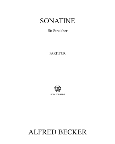 Sonatine for Strings