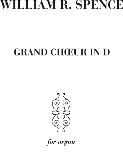 Grand chœr in D