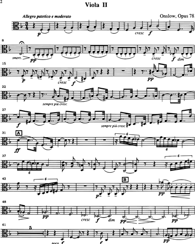 String Quintet in D minor, op. 78