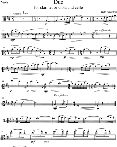Divertimenti for Clarinets (series B)