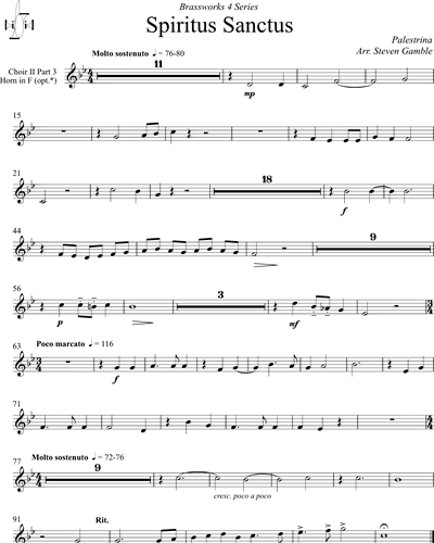Horn in F 1 Chorus 2