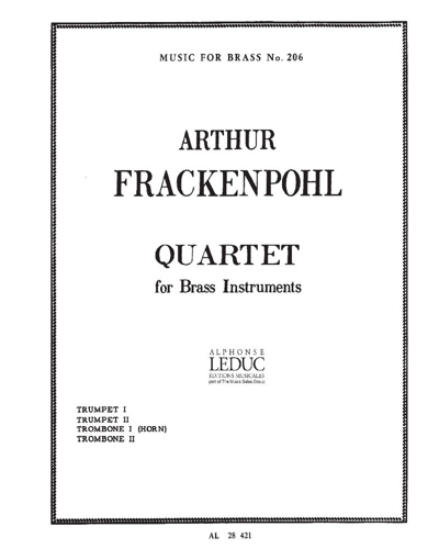 Quartet for Brass Instruments