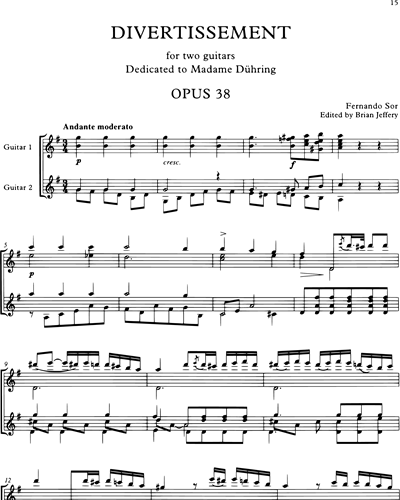 Divertissement, Op. 38
