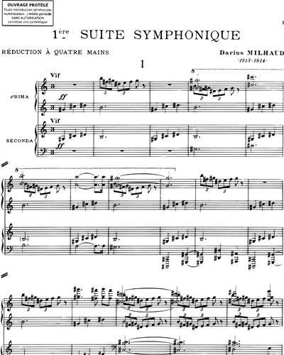 Suite Symphonique Op. 12  n. 1 