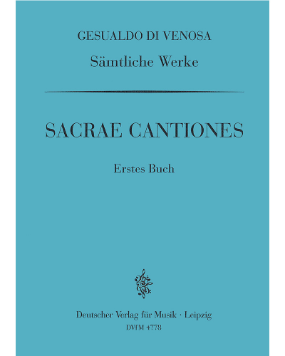 Complete Works, Book 8: Sacrae Cantiones 1