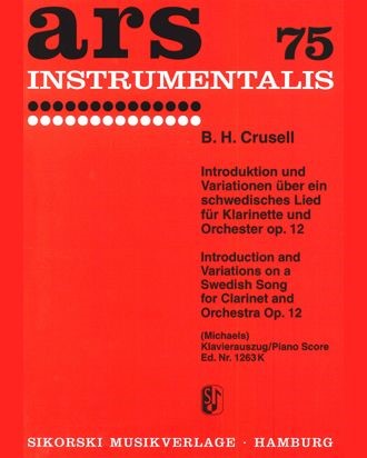 Introduction and Variations on a Swedish Song, op. 12