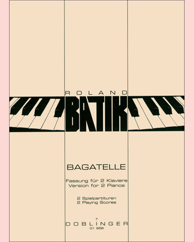 Bagatelle for Piano 4 Hands