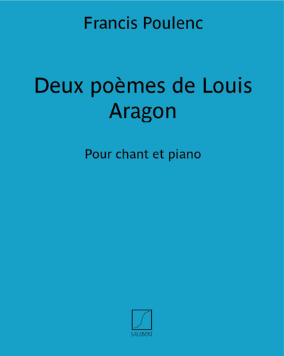 Deux poèmes de Louis Aragon 