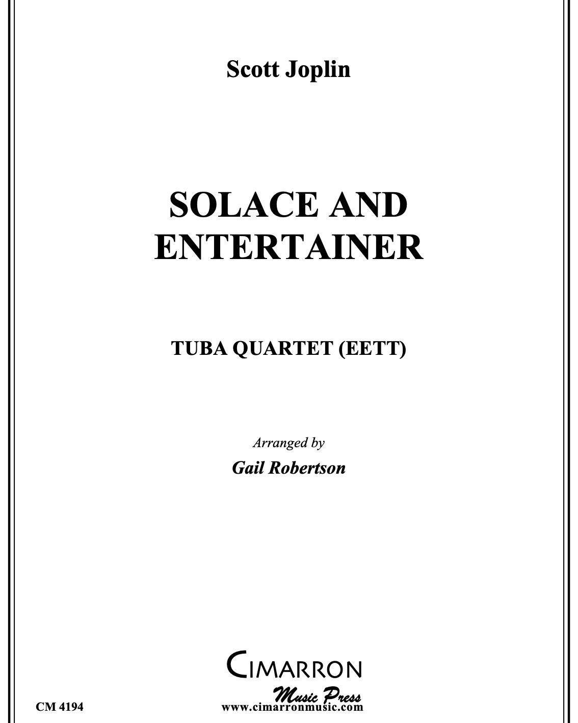 Solace and Entertainer