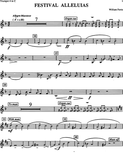 Trumpet in C 4 (Optional)