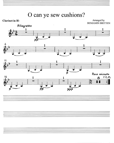 Clarinet in Bb