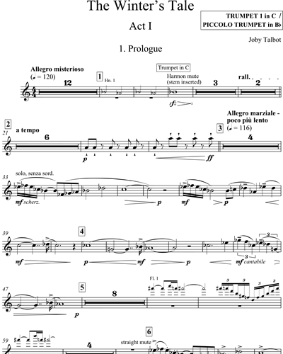 Bass Trumpet in C 1 (Alternative)/Piccolo Trumpet in Bb