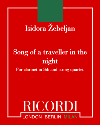 Song of a traveller in the night