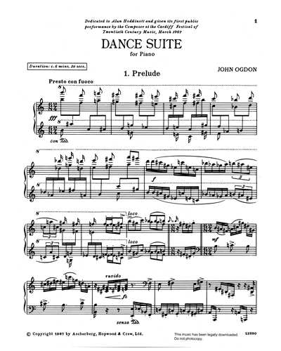 Prelude (from 'Dance Suite')