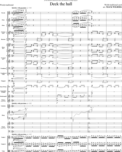 Full Score & Mixed Chorus