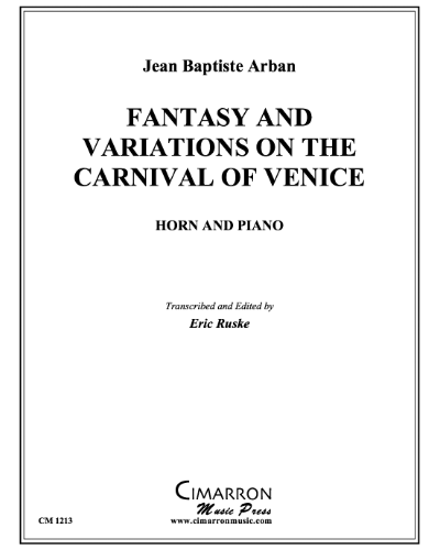 Fantasy and Variations on the 'Carnival of Venice'