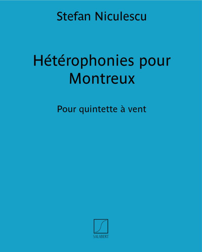 Hétérophonies pour Montreux