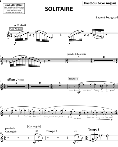 Oboe 2/English Horn