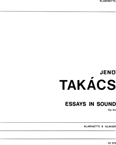 Essays in Sound, op. 84