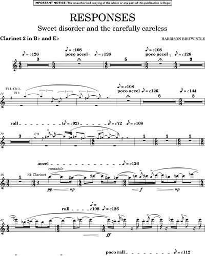 Clarinet 2 in Bb/Clarinet 2 in Eb