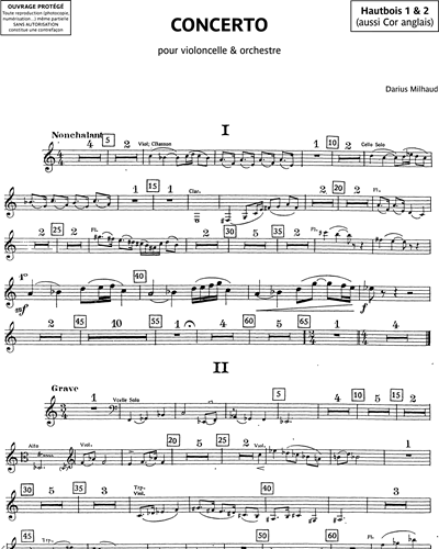 Concerto pour violoncelle et orchestre Op. 136, n. 1