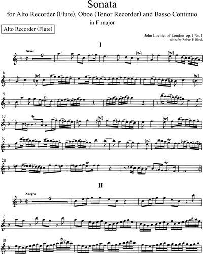 Alto Recorder/Flute (Alternative)