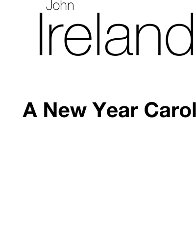 A New Year Carol