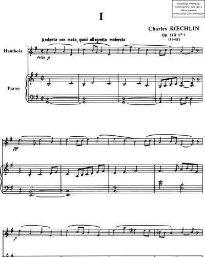 Quatorze pièces Op. 179 Vol. 2  n. 1 à 7