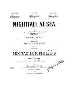 Nightfall At Sea