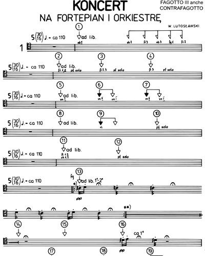 Bassoon 3/Contrabassoon