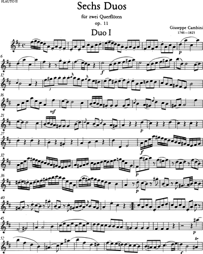 6 Duos, op. 11 