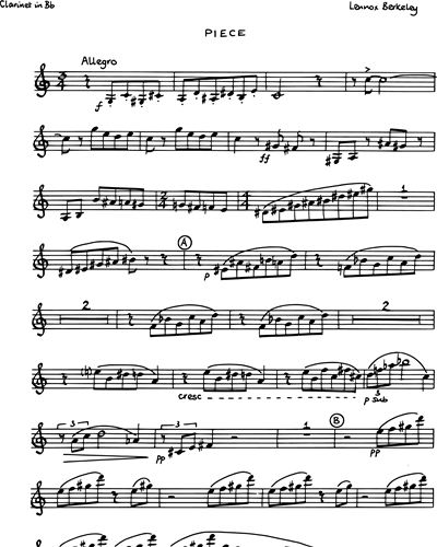 Piece for Flute, Clarinet and Bassoon