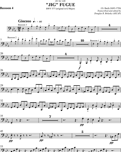 'Jig' Fugue, BWV 577