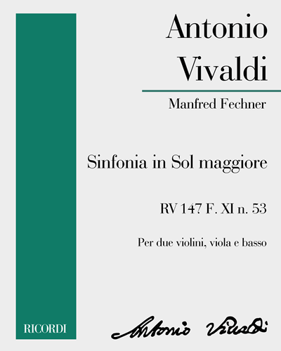 Sinfonia in Sol maggiore RV 147 F. XI n. 53