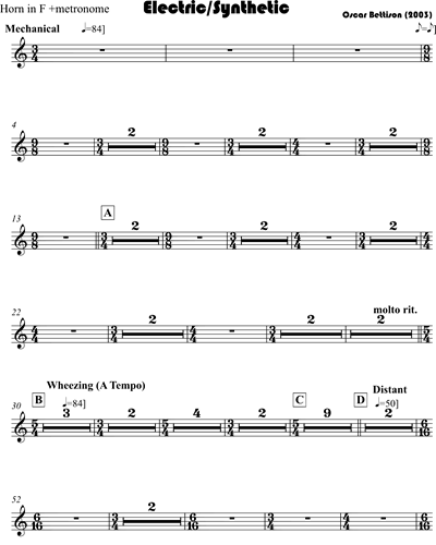 Horn in F/Metronome